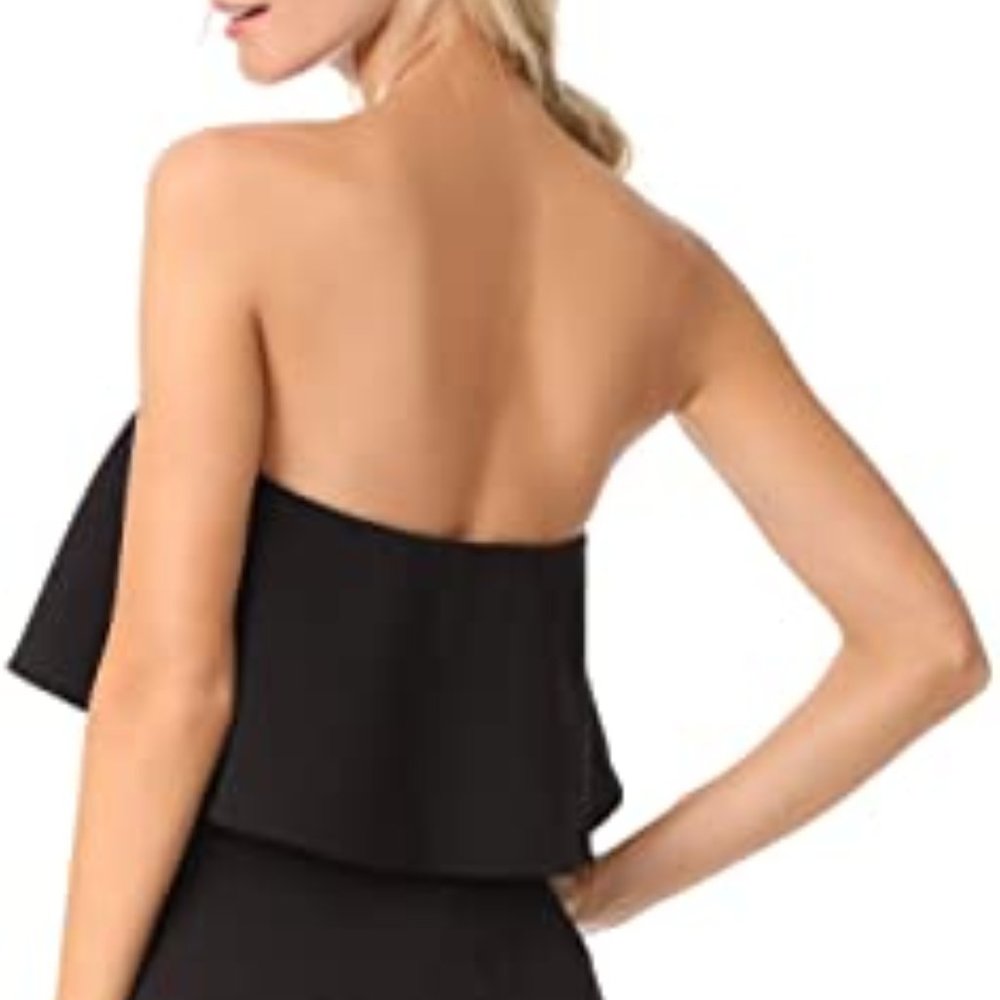 LIKELY Driggs Strapless Party Jumpsuit in Black Size 10 NWT Brand New - Picture 7 of 7